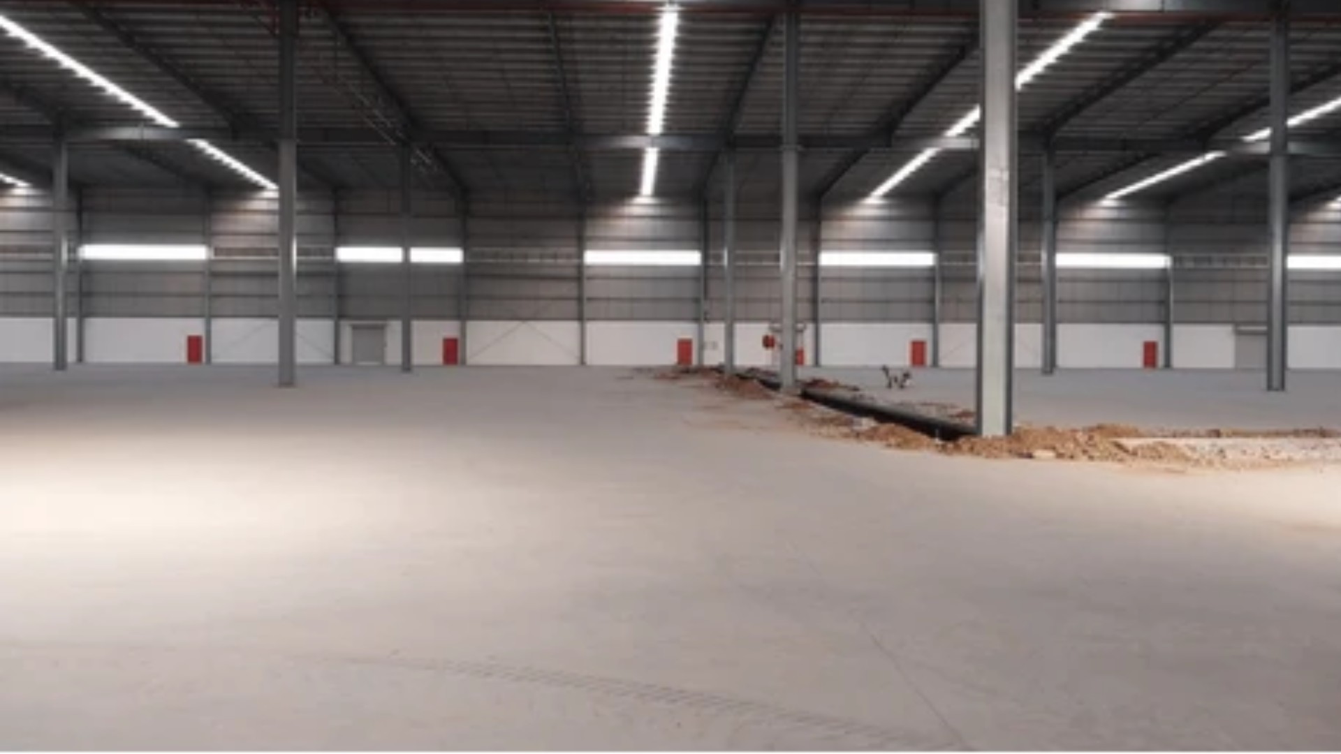 Industrial concrete construction in San Antonio