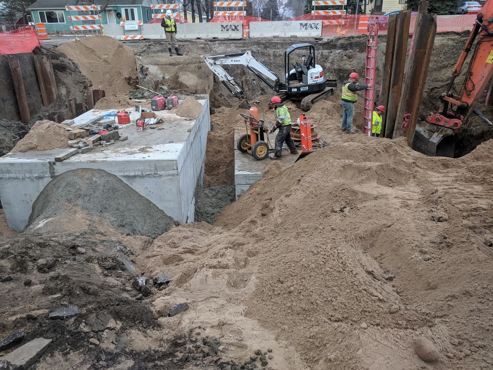 Storm Drainage and Utility Installation